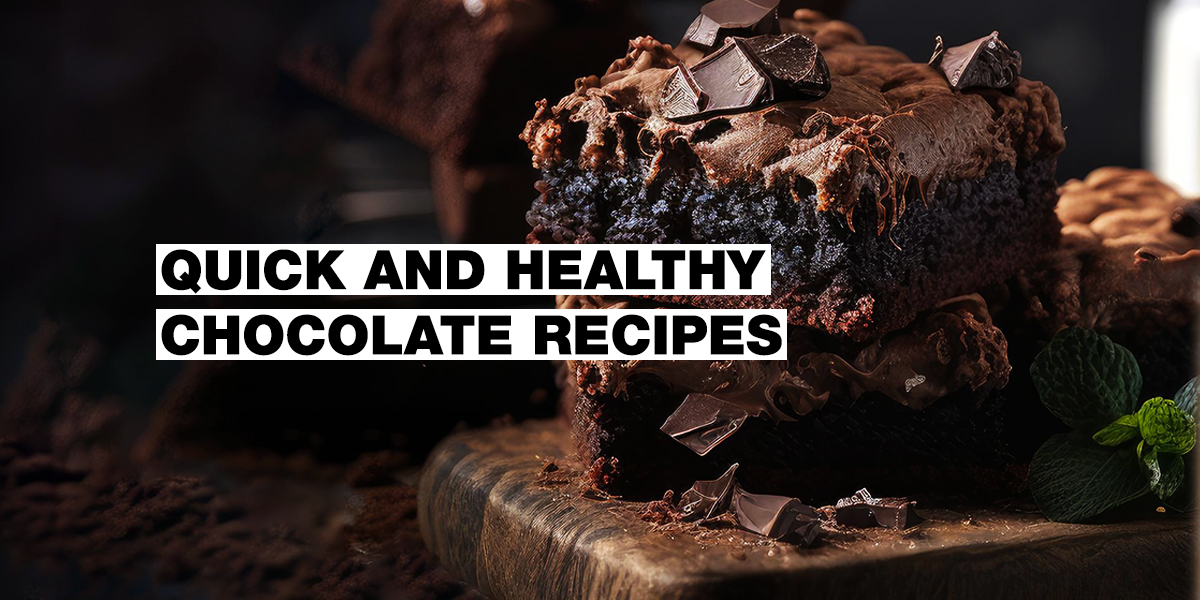 Quick and Healthy Chocolate Recipes from NEBBIA Girls