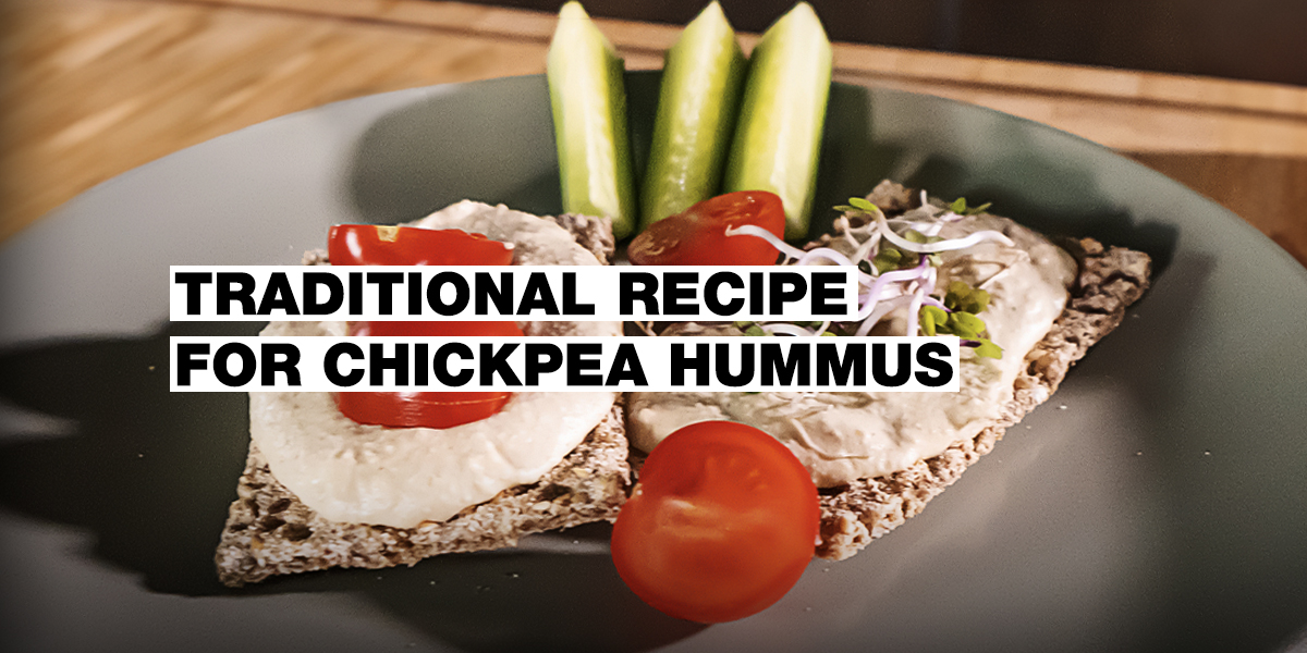 Tradičný recept na hummus z cícera