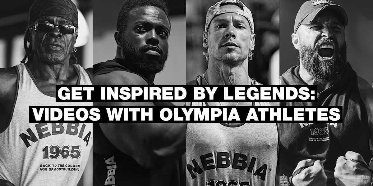 Get inspired by legends: VIDEOS with Olympia athletes