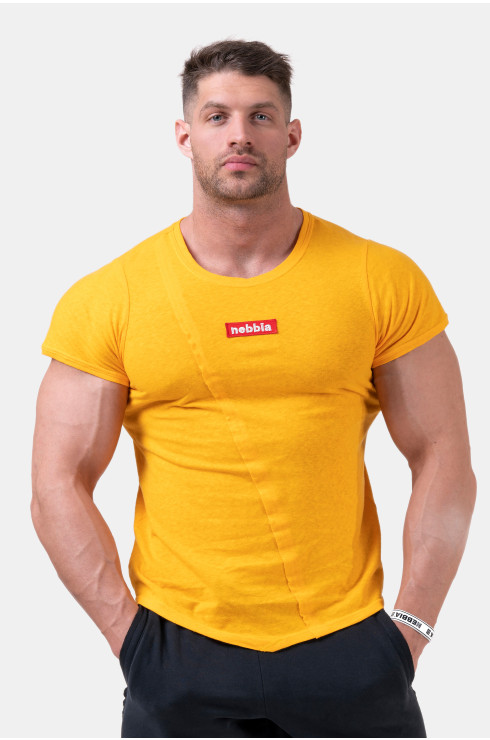 Red Label Muscle Back T-shirt orange 172