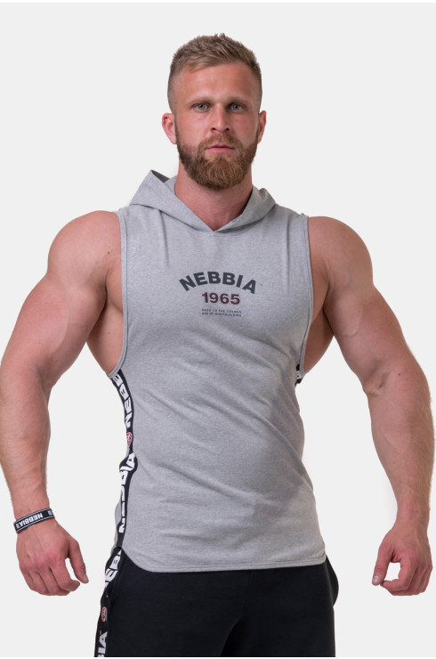Legend-approved hoodie tank top 191 Light Grey