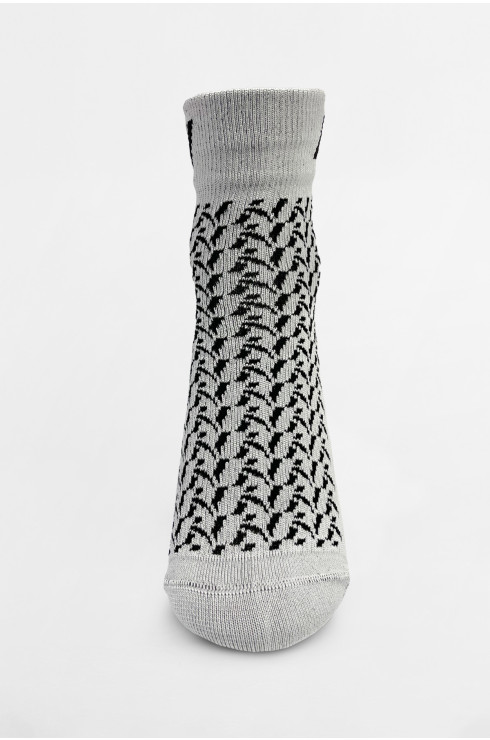 NEBBIA “HI-TECH” N-pattern Crew Socks 130