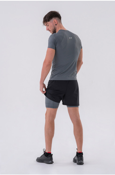 Double-Layer Shorts with Smart Pockets 318