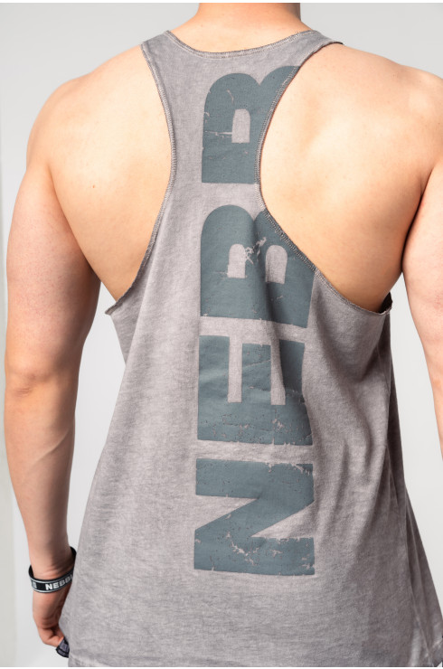 Washed-off camiseta de tirantes oversized MAX OUT 359