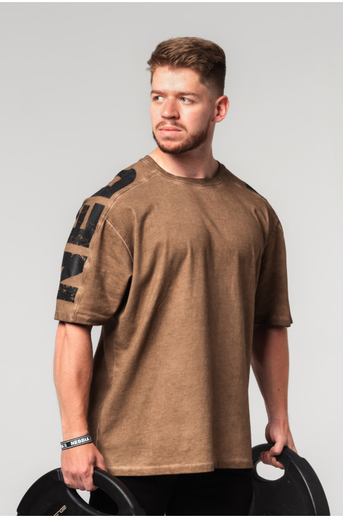 Washed-off Camiseta de mangas cortas LIFTING CLUB 368