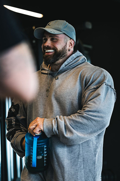 Washed-off Sudadera oversized con capucha NO BS 371