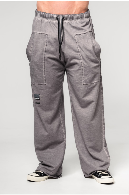 Washed-off Pantalones de chándal con bolsillos NO SHORTCUTS 372