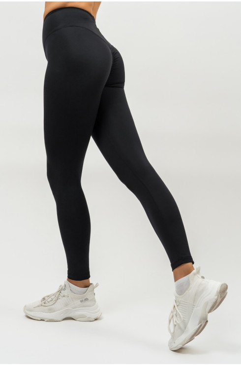 High Waisted Scrunch Butt Leggings ELEVATED 462 Black