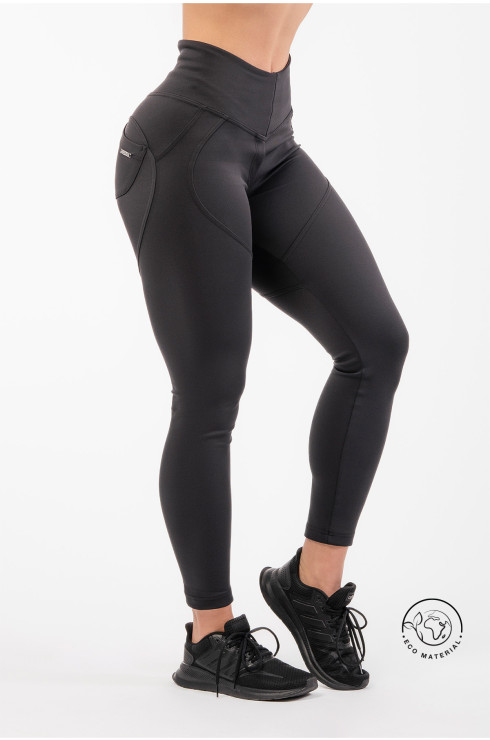High Waist & Lifting Effect Bubble Butt Pants 587