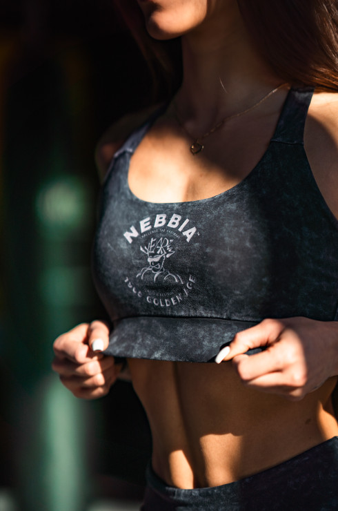 Washed športová podprsenka so strednou podporou GOLDEN AGE