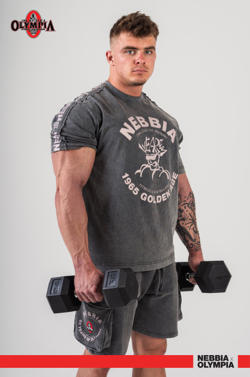 Washed-off camiseta oversized GOLDEN AGE 790