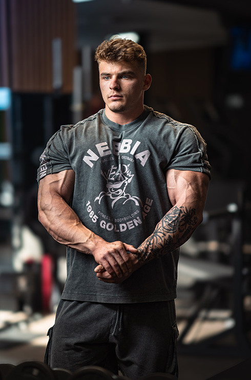 Washed oversized tričko GOLDEN AGE