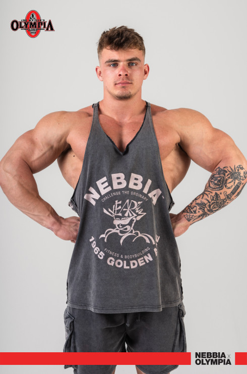 Washed muscle back stringer GOLDEN AGE