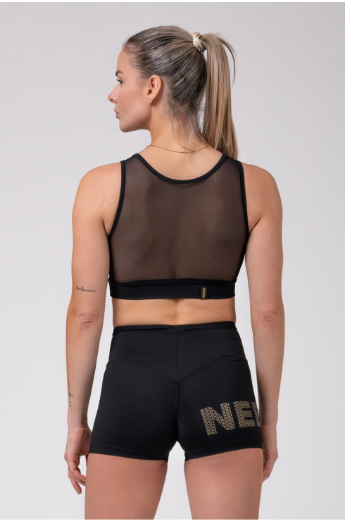 Gold Mesh mini top 830
