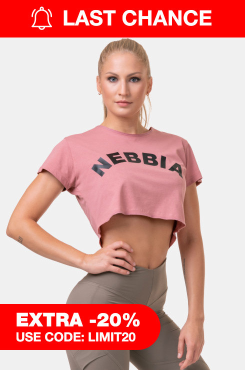 Crop Top Deportivo de Ajuste Holgado