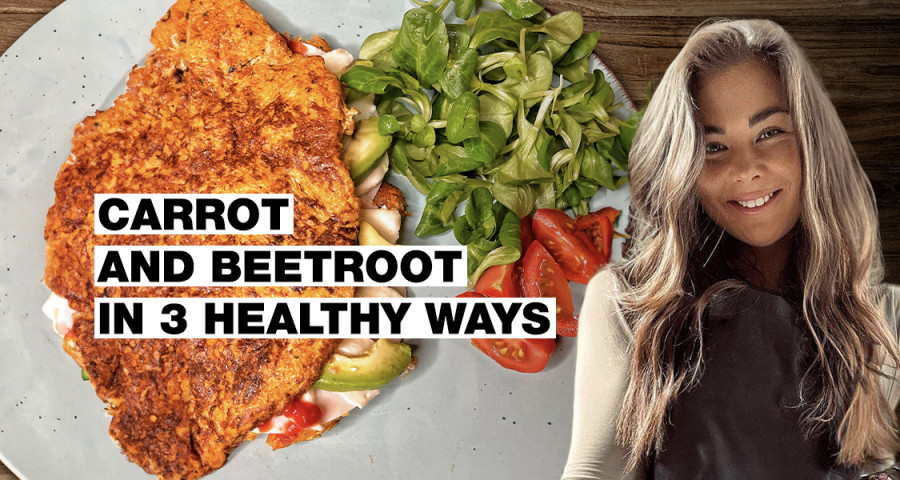 Carrot and Beetroot Magic On a Plate. Three Healthy Recipes You’ll Love